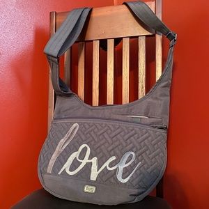 Lug RFID crossbody bag